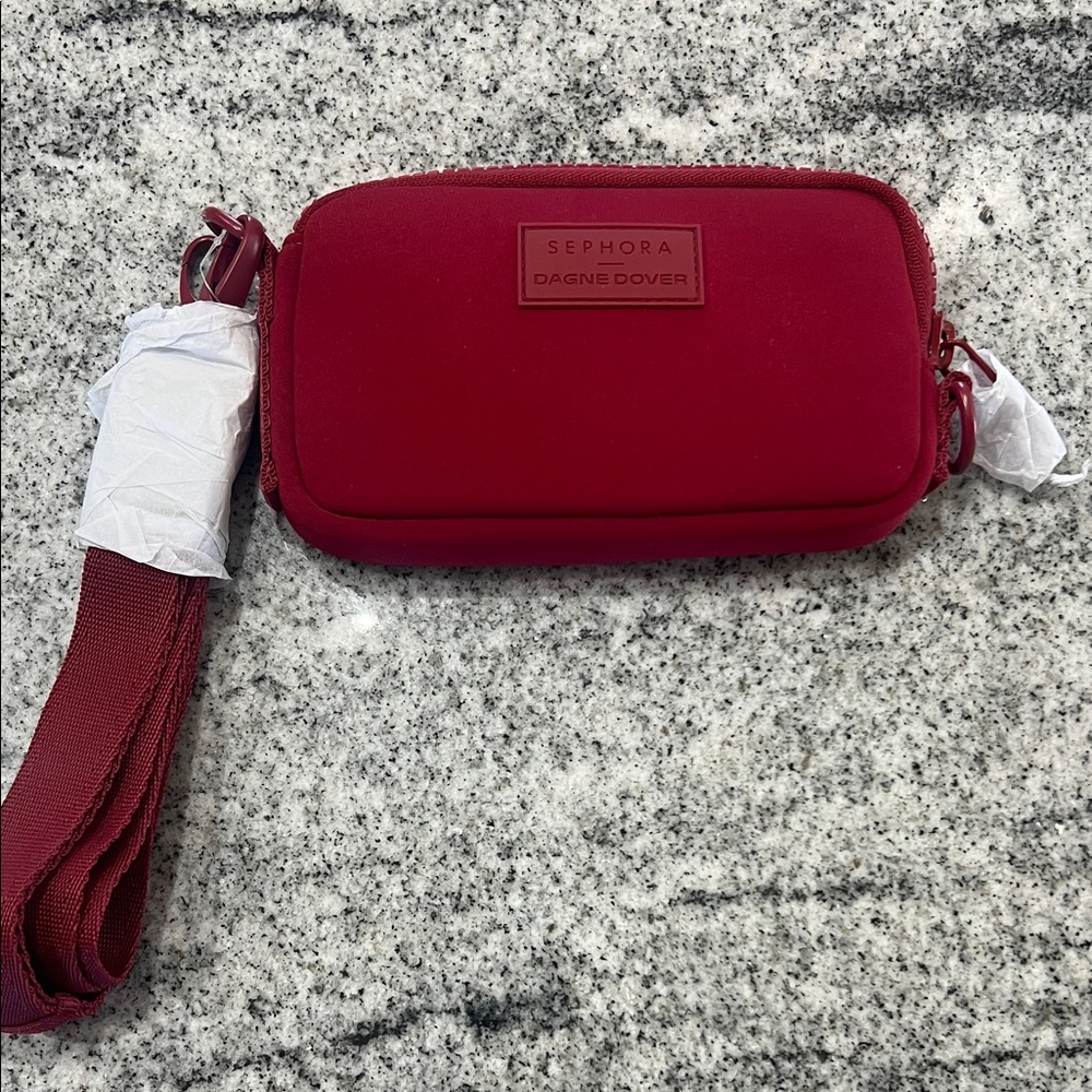 Dagne Dover Burgundy Crossbody Bag